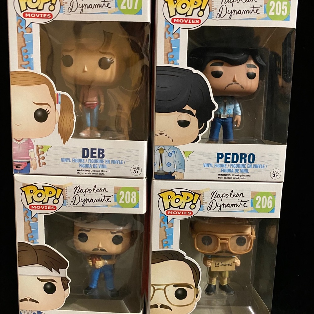 Napoleon Dynamite Funko Set 😊